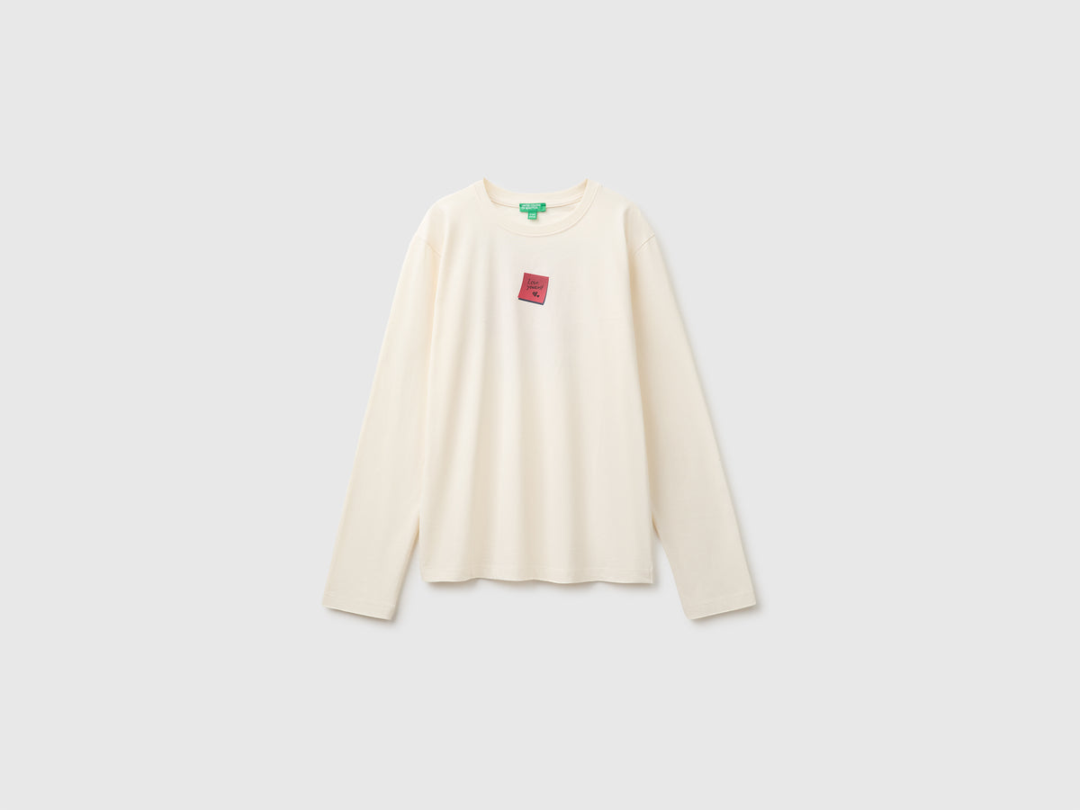 T-shirt em algodão orgânico com bordado - ucb_image_FS