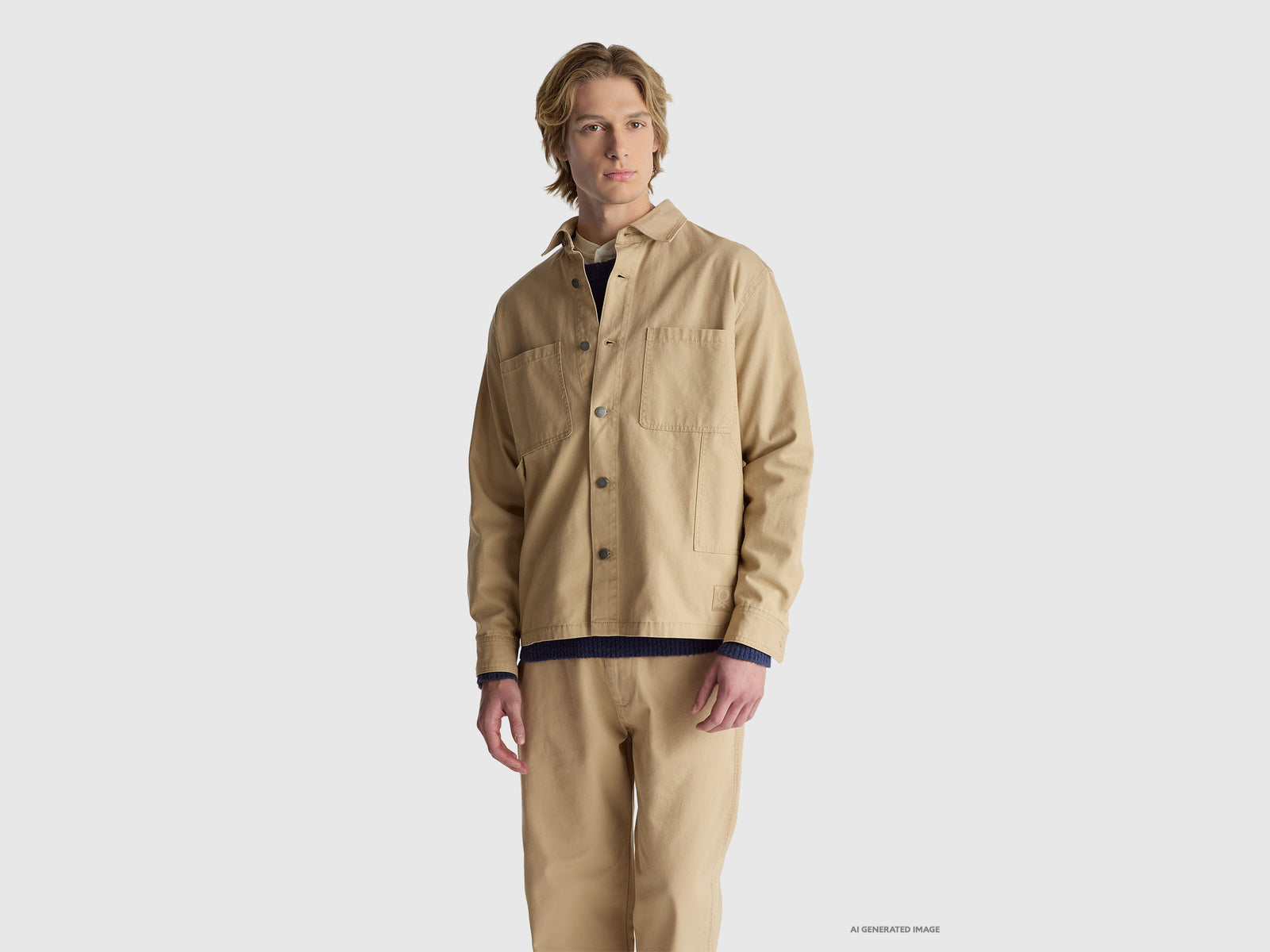 Overshirt em algodão puro - ucb_image_F
