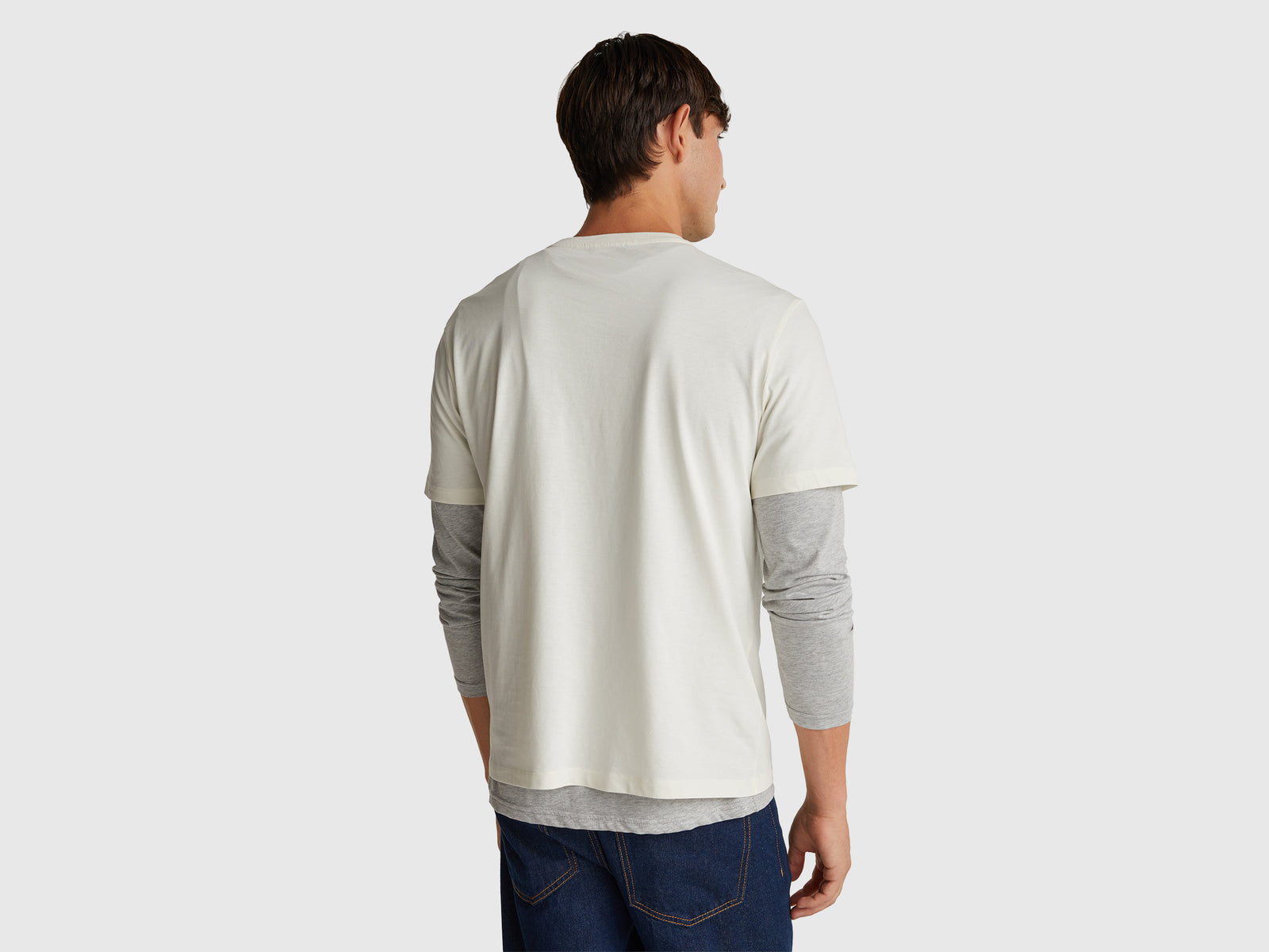 T-shirt em algodão com logótipo - ucb_image_B