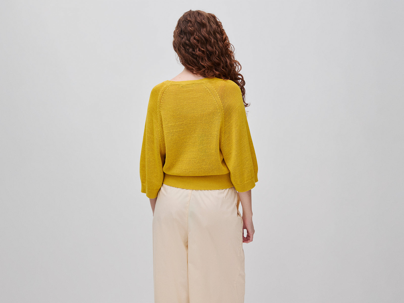 Camisola over em mistura de linho - ucb_image_B