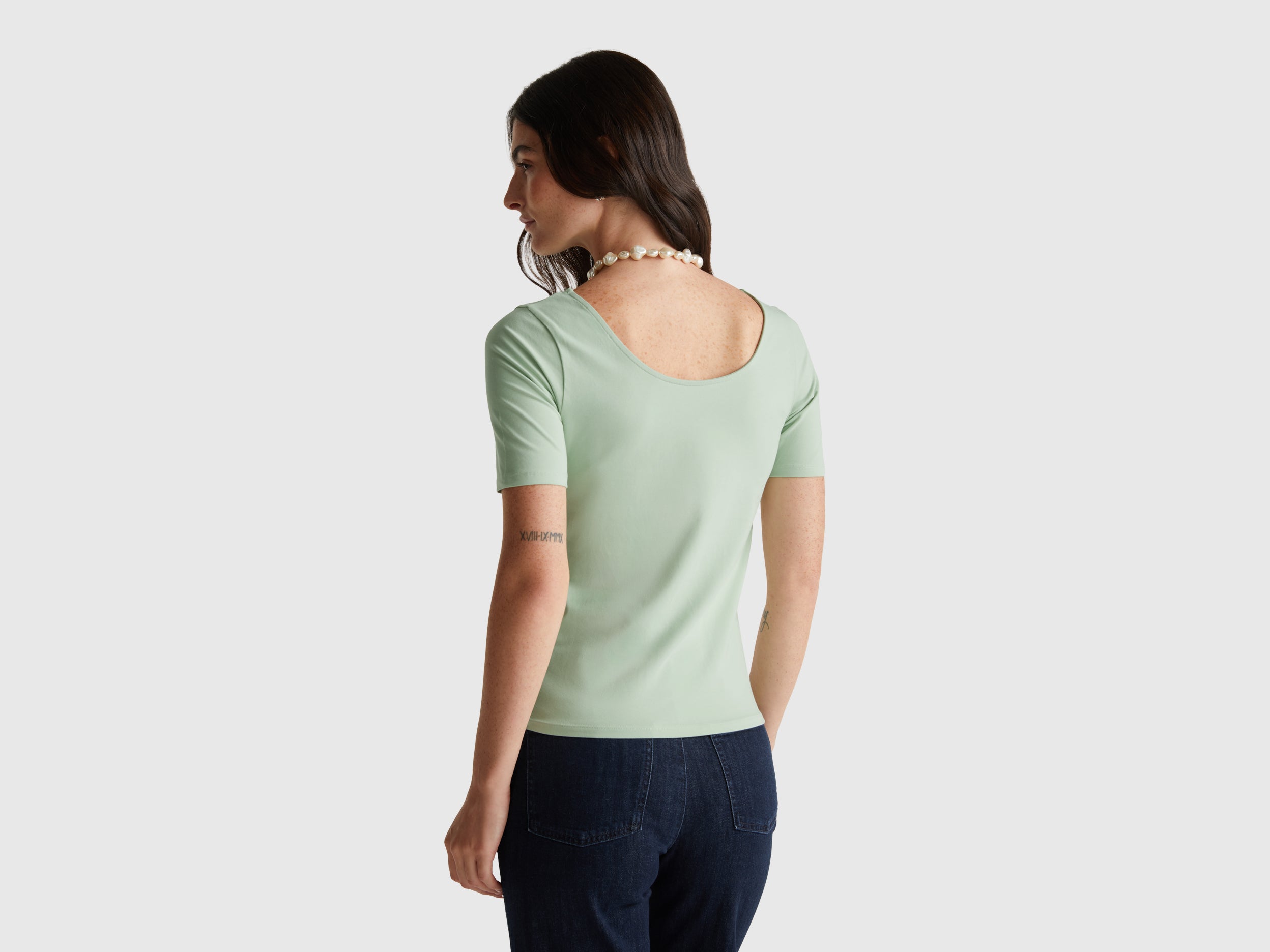 T-shirt slim fit reversível - ucb_image_B