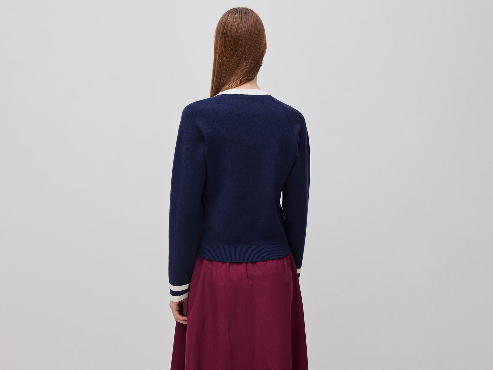 Camisola decote em V boxy fit - ucb_image_B