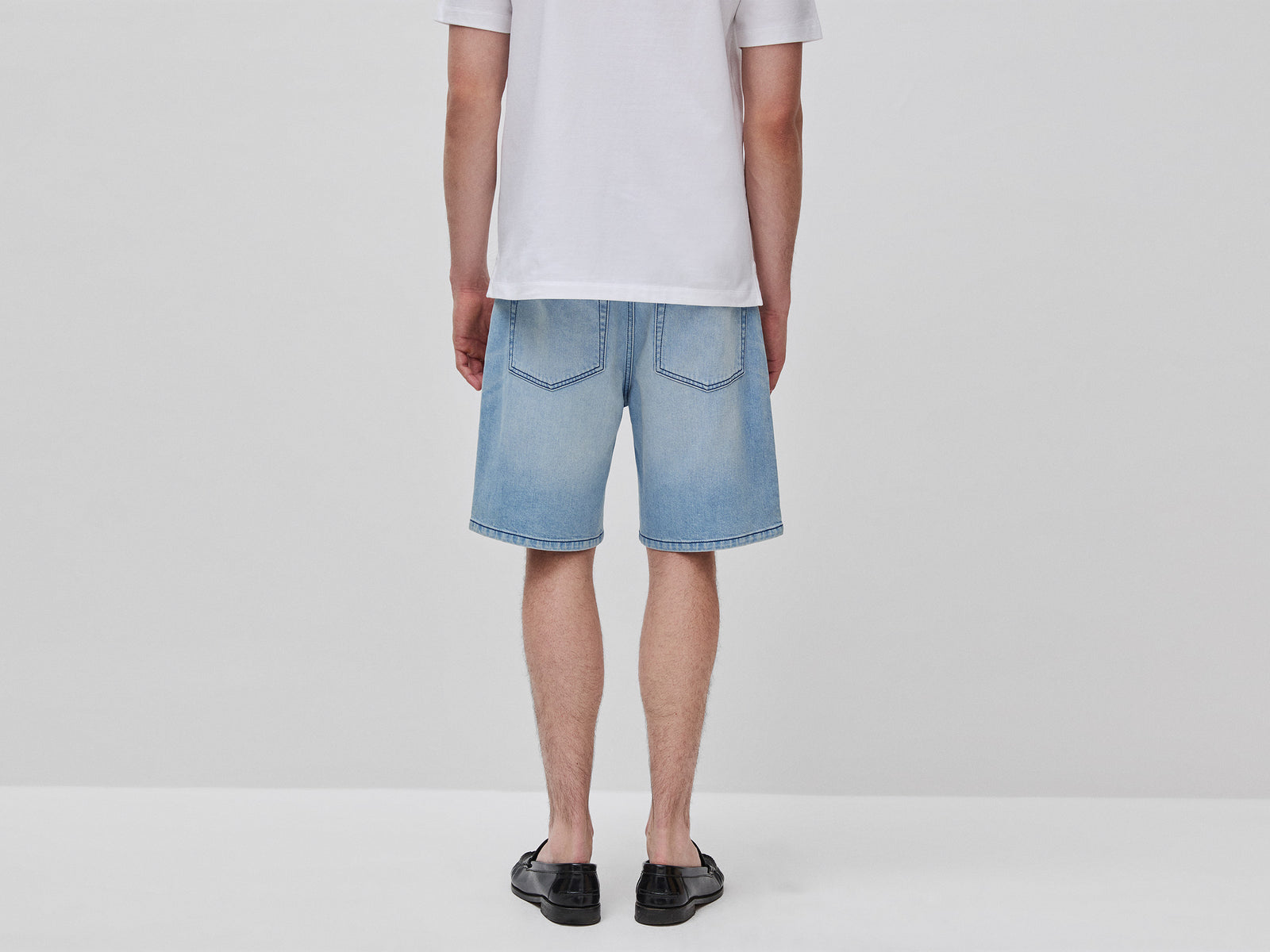 Bermudas de jeans regular fit - ucb_image_B