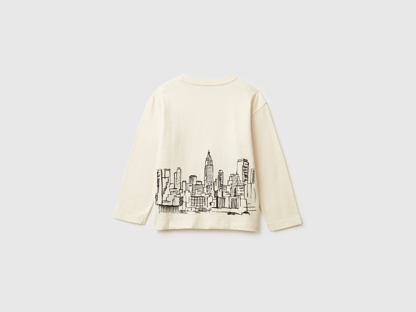 T-shirt com estampa à frente e atrás - ucb_image_BS