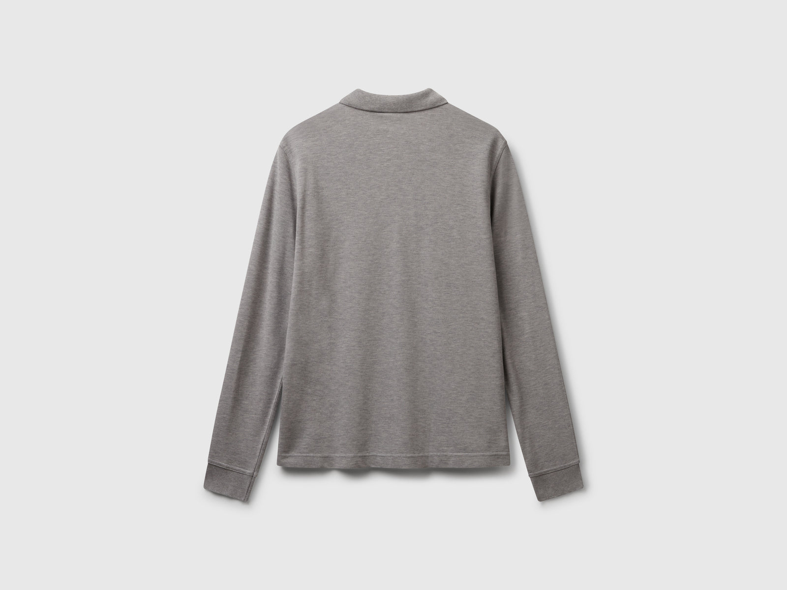 Polo de manga comprida em algodão - ucb_image_BS
