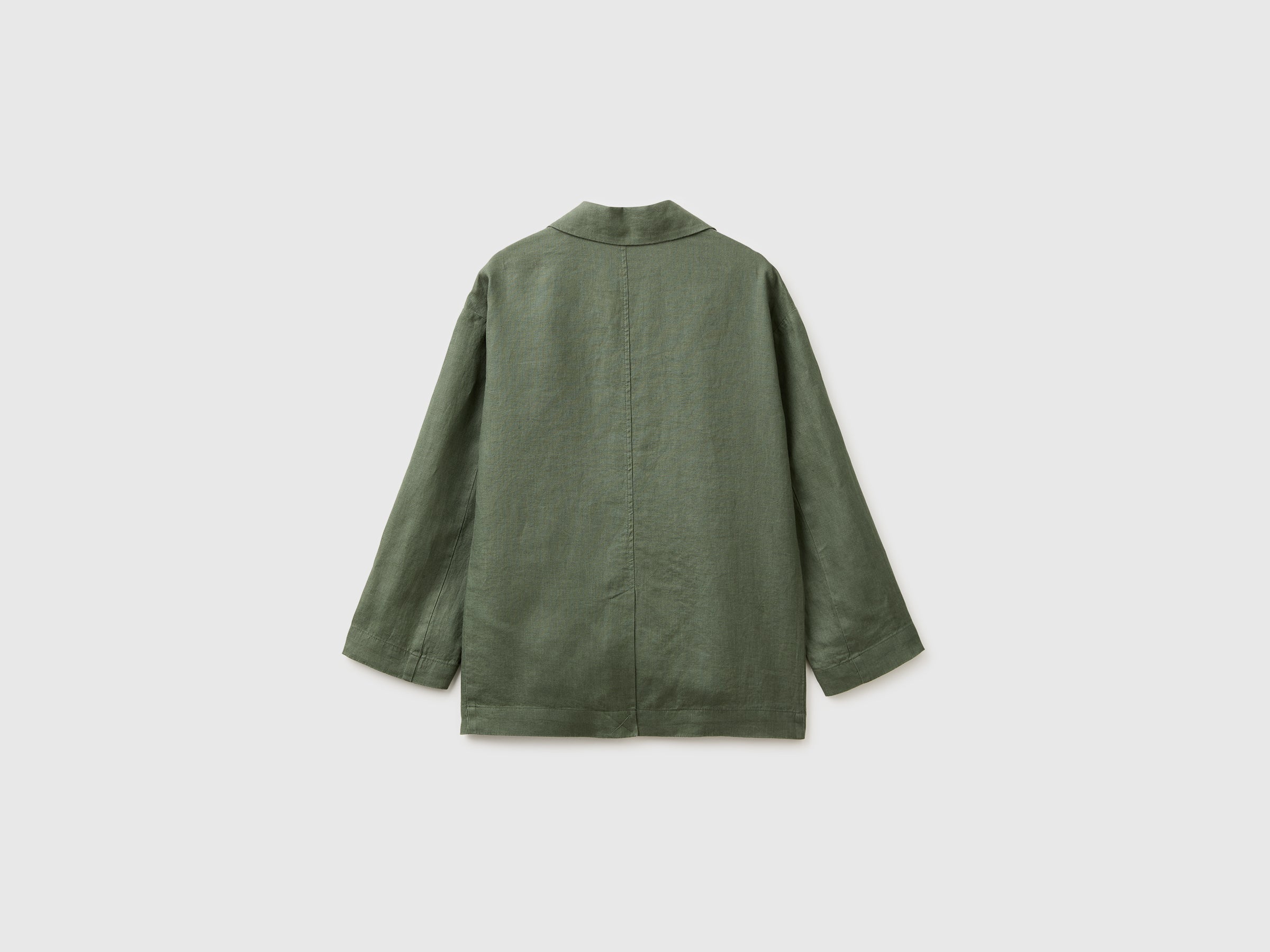100% linen single-breasted blazer - ucb_image_BS