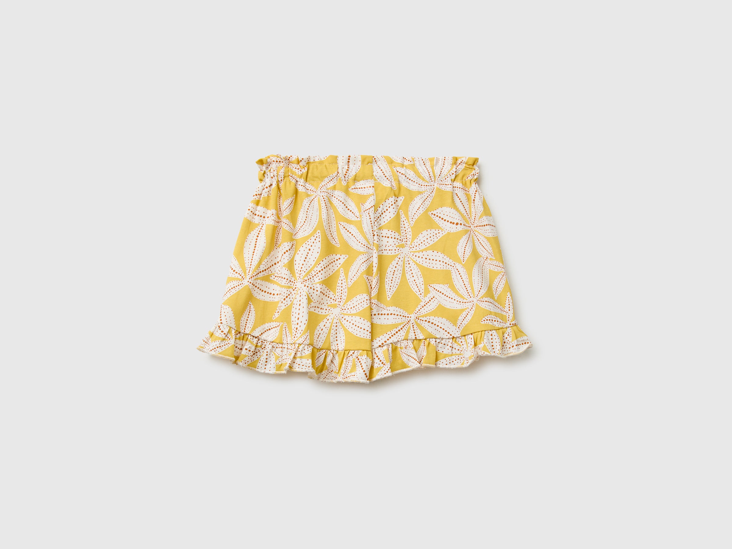 Printed shorts with ruffles - ucb_image_BS