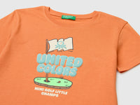 Organic cotton T-shirt with logo print - ucb_image_DS1