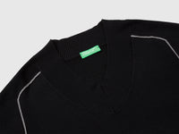Camisola boxy fit com decote em V - ucb_image_DS1