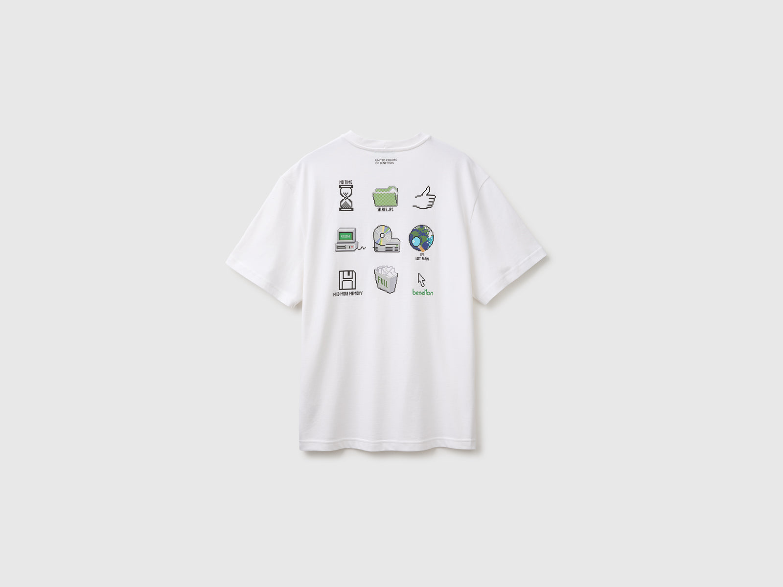 T-shirt relaxed fit com estampa - ucb_image_BS