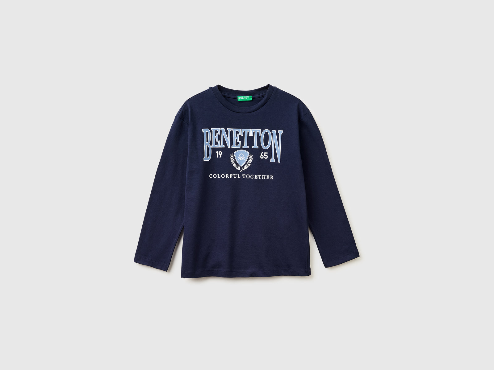 T-shirt com estampa logótipo em algodão orgânico - ucb_image_FS