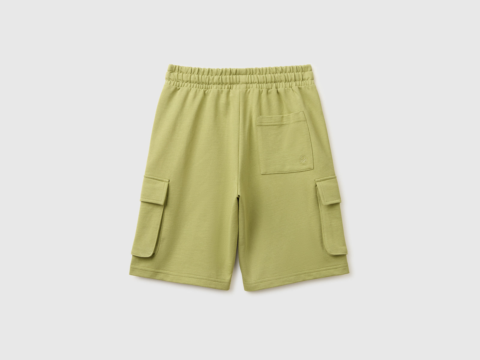 Fleece Bermuda shorts with pockets - ucb_image_BS