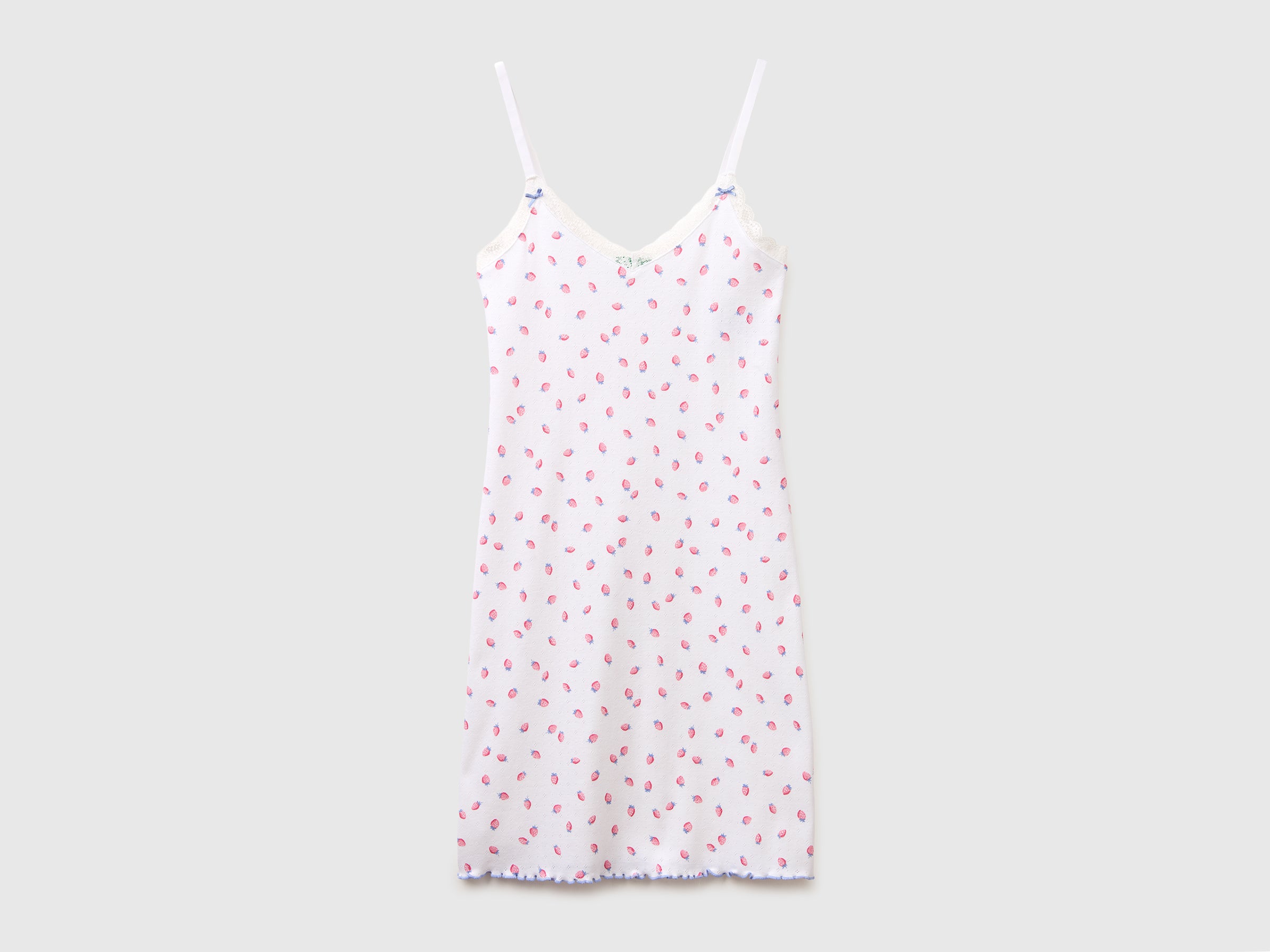 Patterned nightgown with shoulder straps - ucb_image_FS