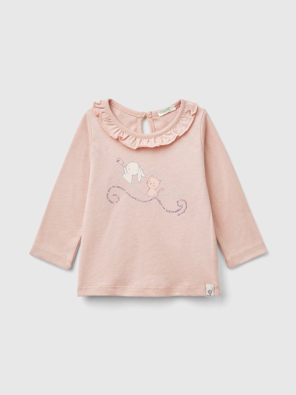 T-shirt com gola folho - ucb_image_FS