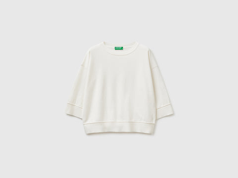 Crew neck sweater in cotton and wool - ucb_image_FS