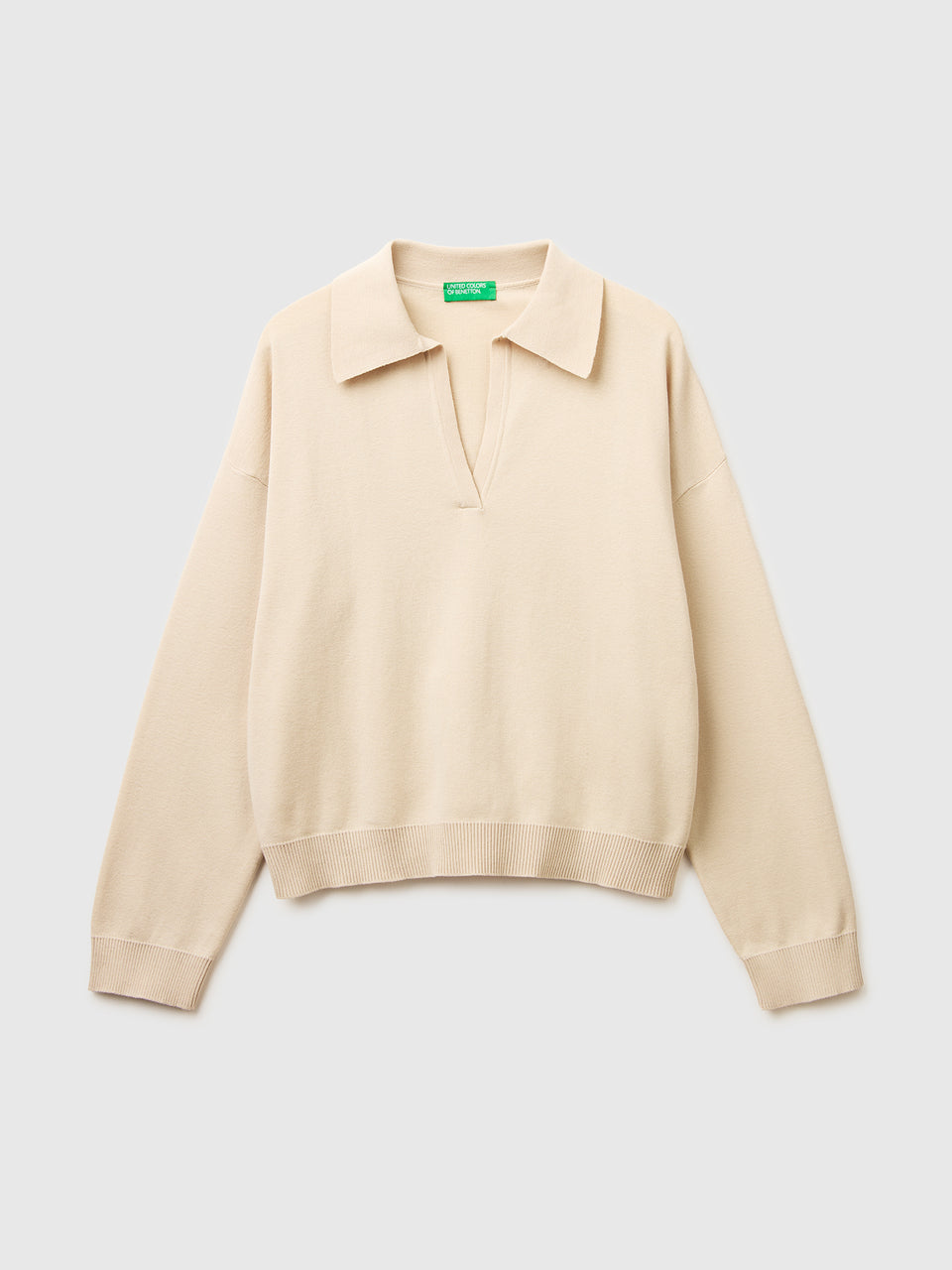 Premium cotton polo neck sweater - ucb_image_FS