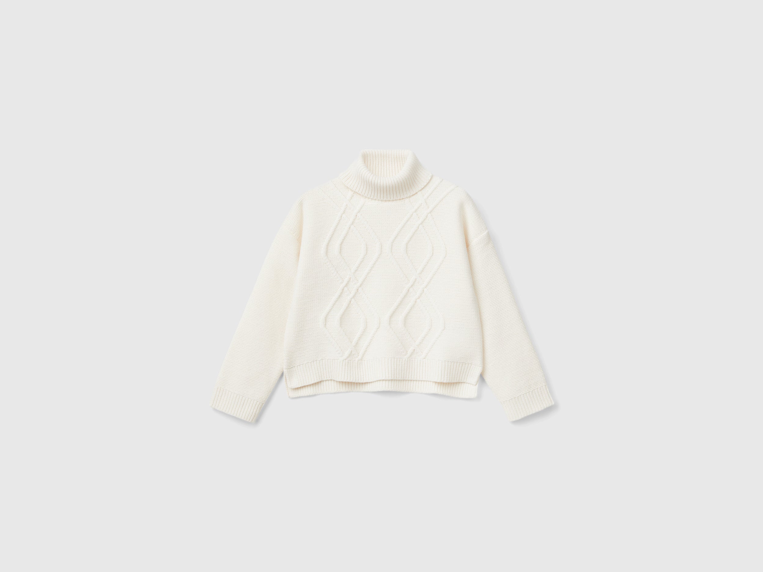 Camisola de gola alta aos losangos - ucb_image_FS