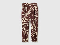 Joggers estampados em linho puro - ucb_image_FS