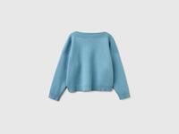 Boxy fit jacquard sweater - ucb_image_BS