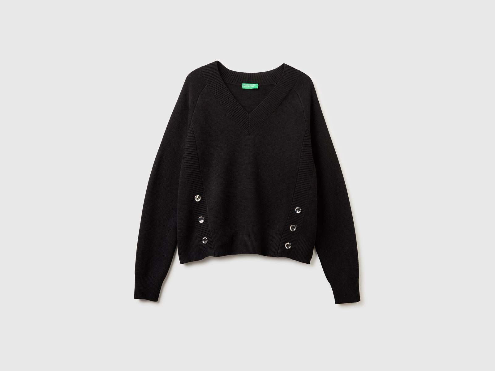 Camisola trabalhada com decote em V - ucb_image_FS