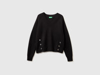 Camisola trabalhada com decote em V - ucb_image_FS