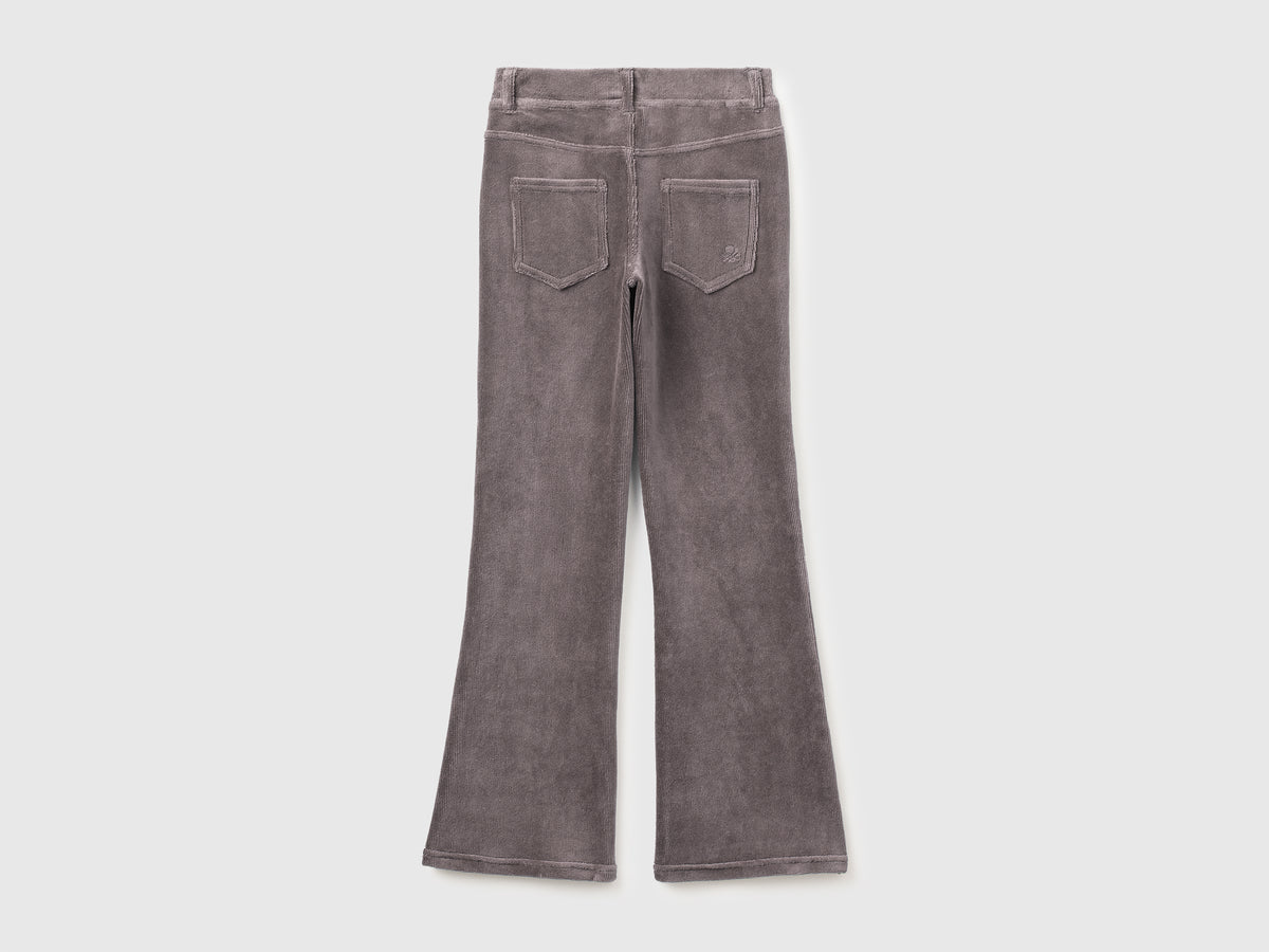 Jeggings boca-de-sino em chenille stretch - ucb_image_BS
