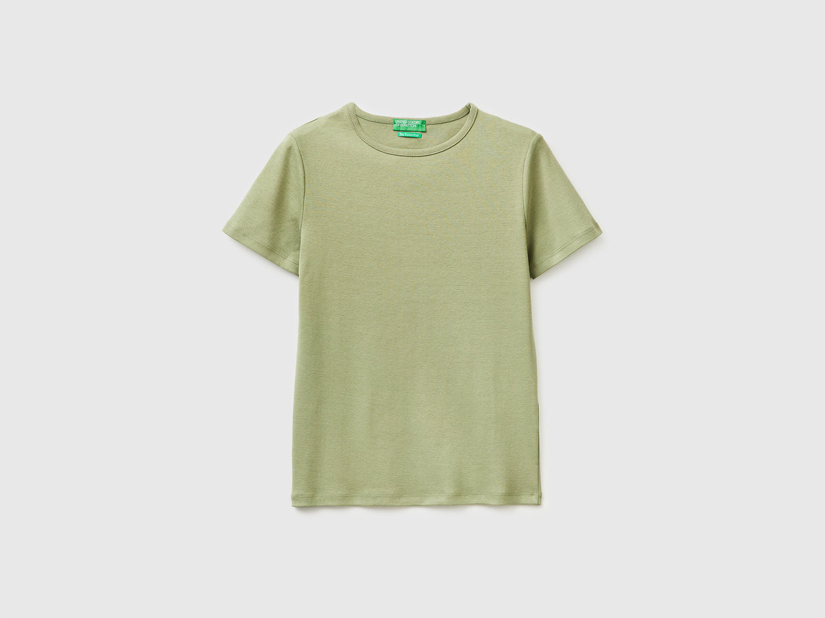 T-shirt de gola redonda slim fit - ucb_image_FS