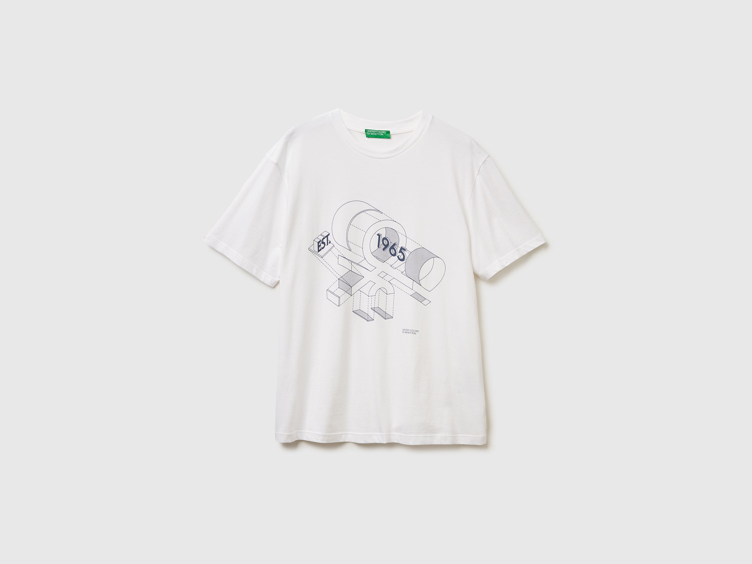 T-shirt em algodão com logótipo - ucb_image_FS