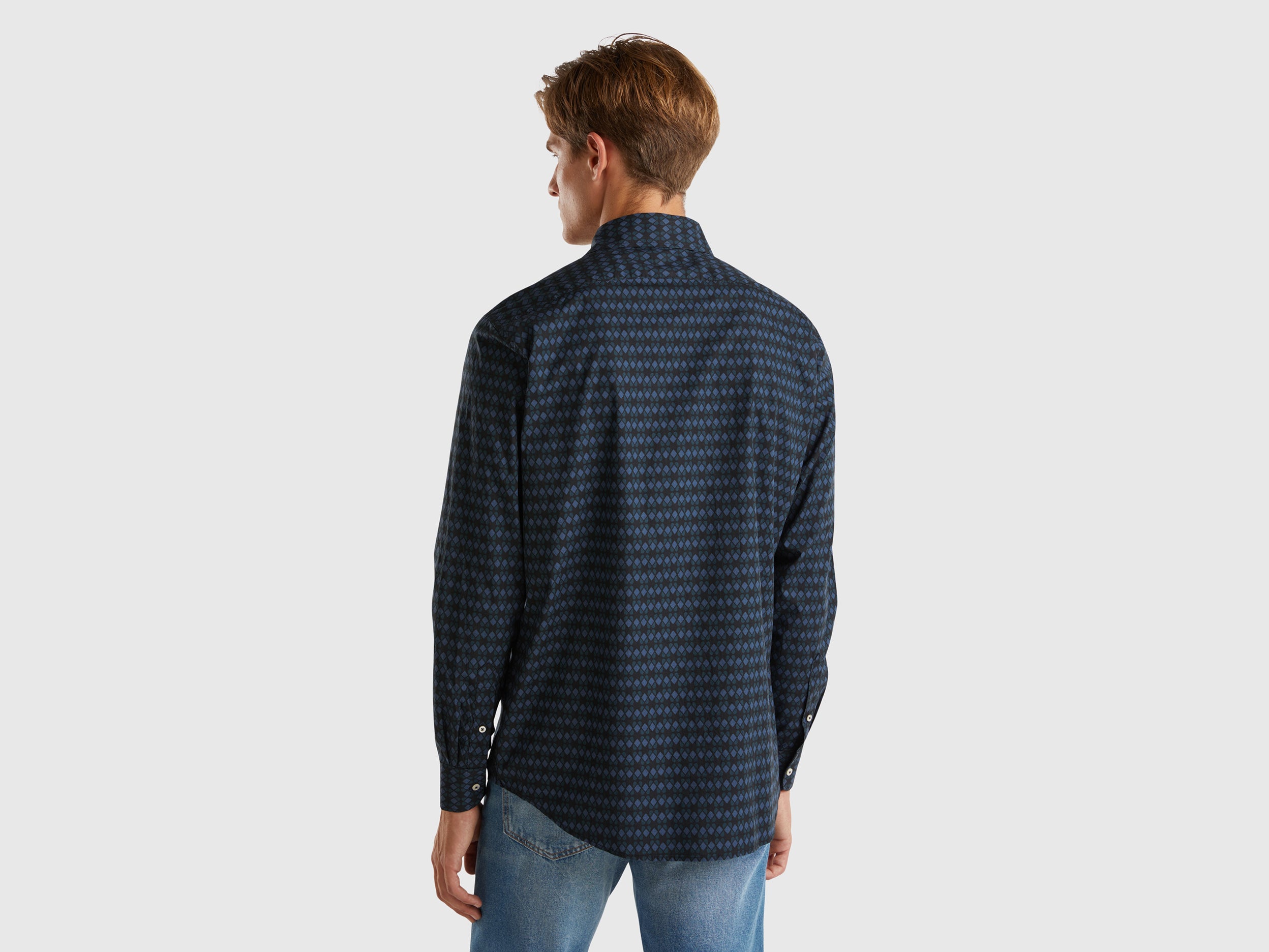 Camisa regular fit estampa padrão - ucb_image_B