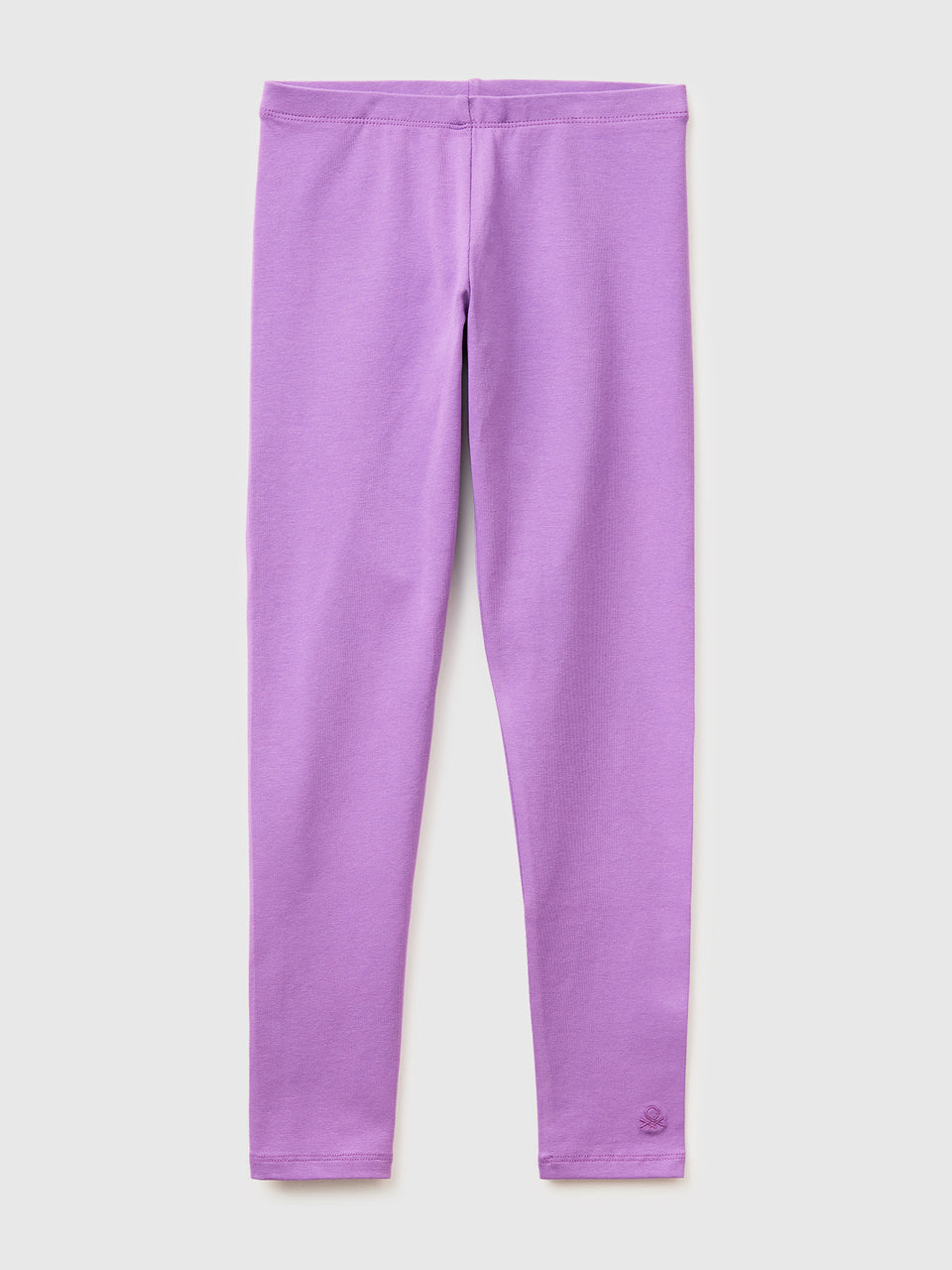Leggings in stretch cotton with logo - ucb_image_FS