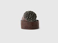 Cinto em pele com fivela rodeo - ucb_image_FY