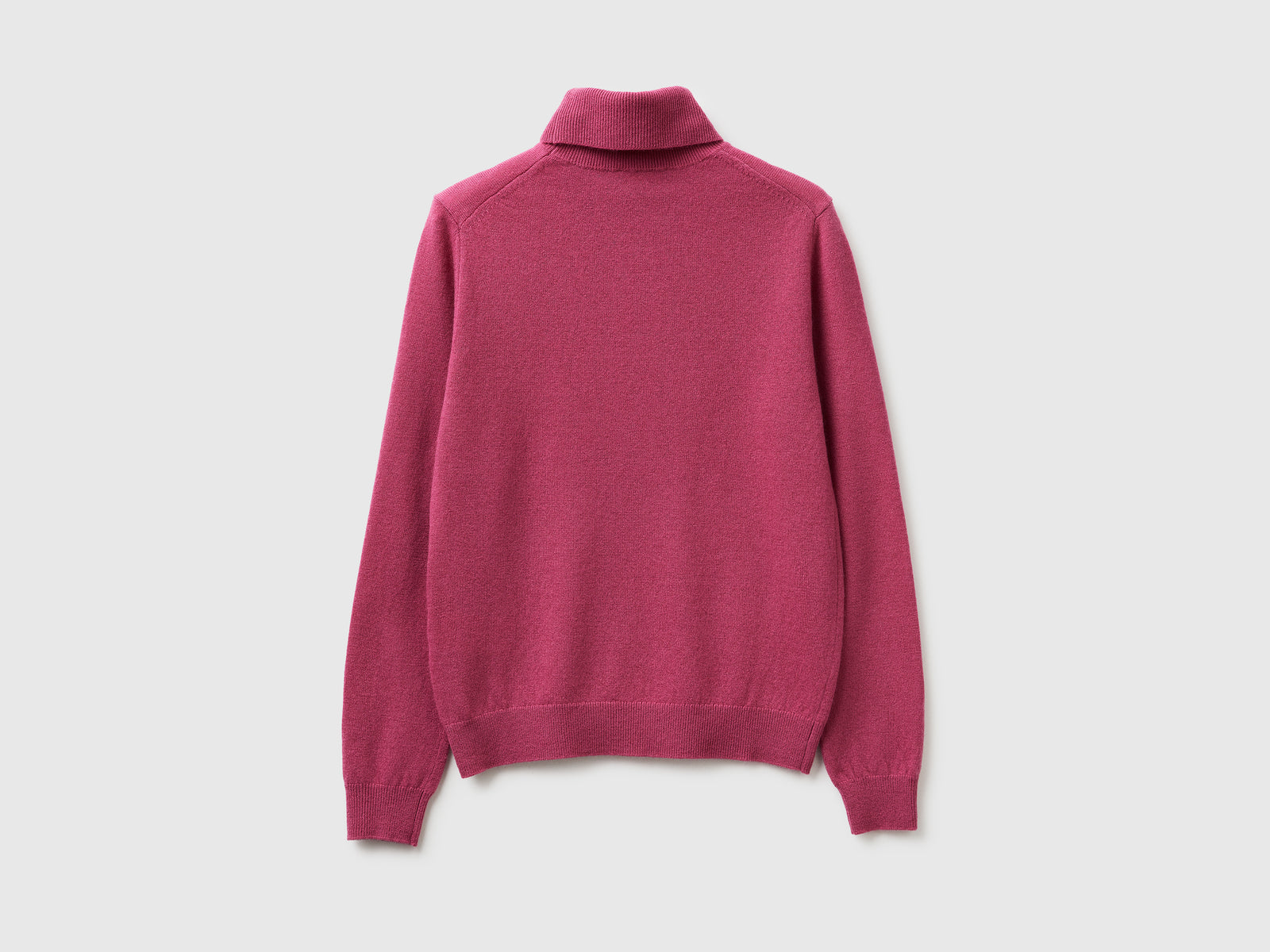 Camisola de gola alta ameixa em pura lã Merino - ucb_image_BS