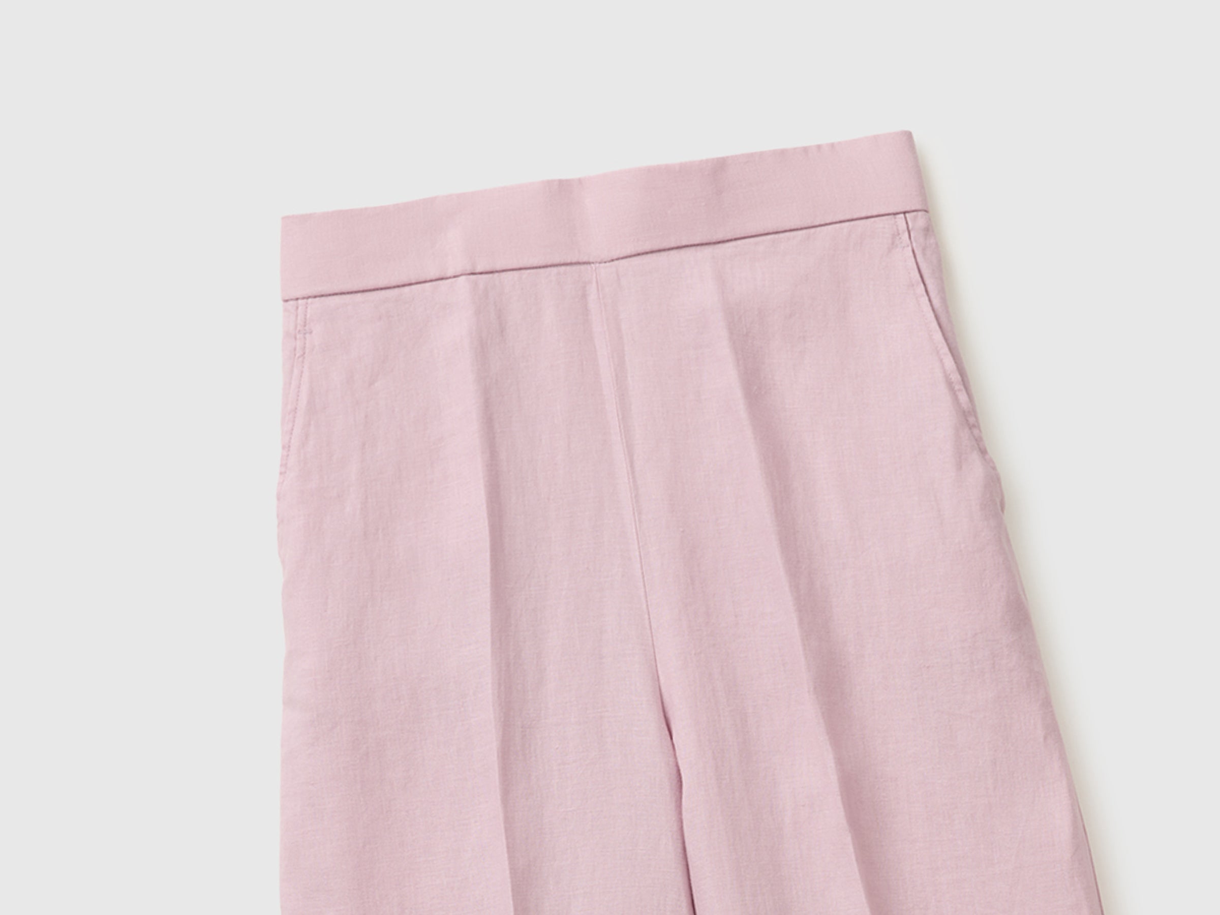 Palazzo trousers in pure linen - ucb_image_FY