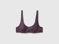 Ribbed beach bra with lurex - ucb_image_FS