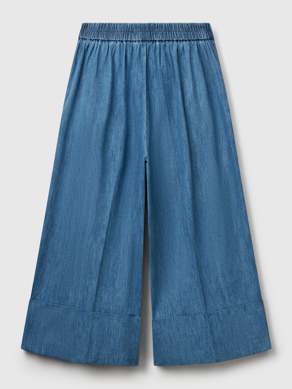 Cropped denim trousers - ucb_image_BS