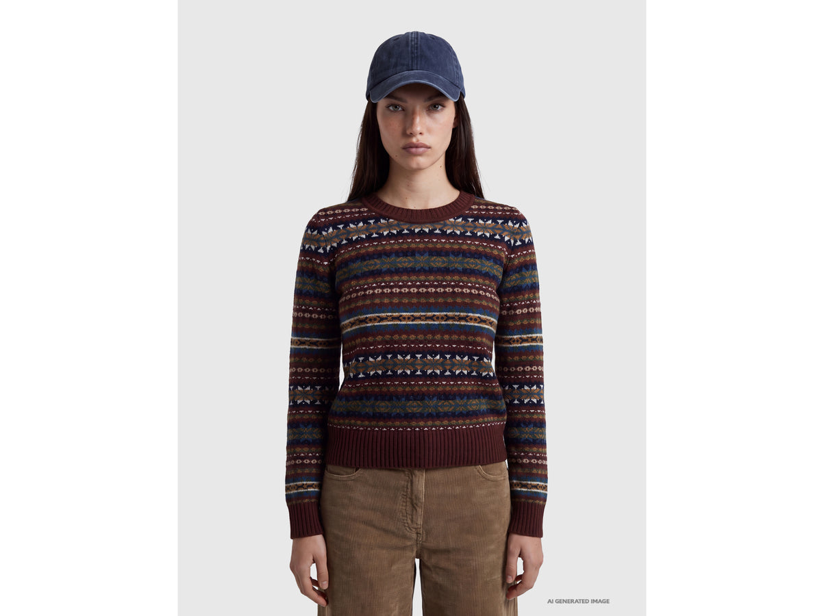 Camisola jacquard em mistura de lã - ucb_image_F