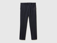 Calças às riscas slim fit - ucb_image_FS