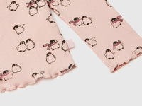 T-shirt slim fit com estampa pinguins - ucb_image_DS1