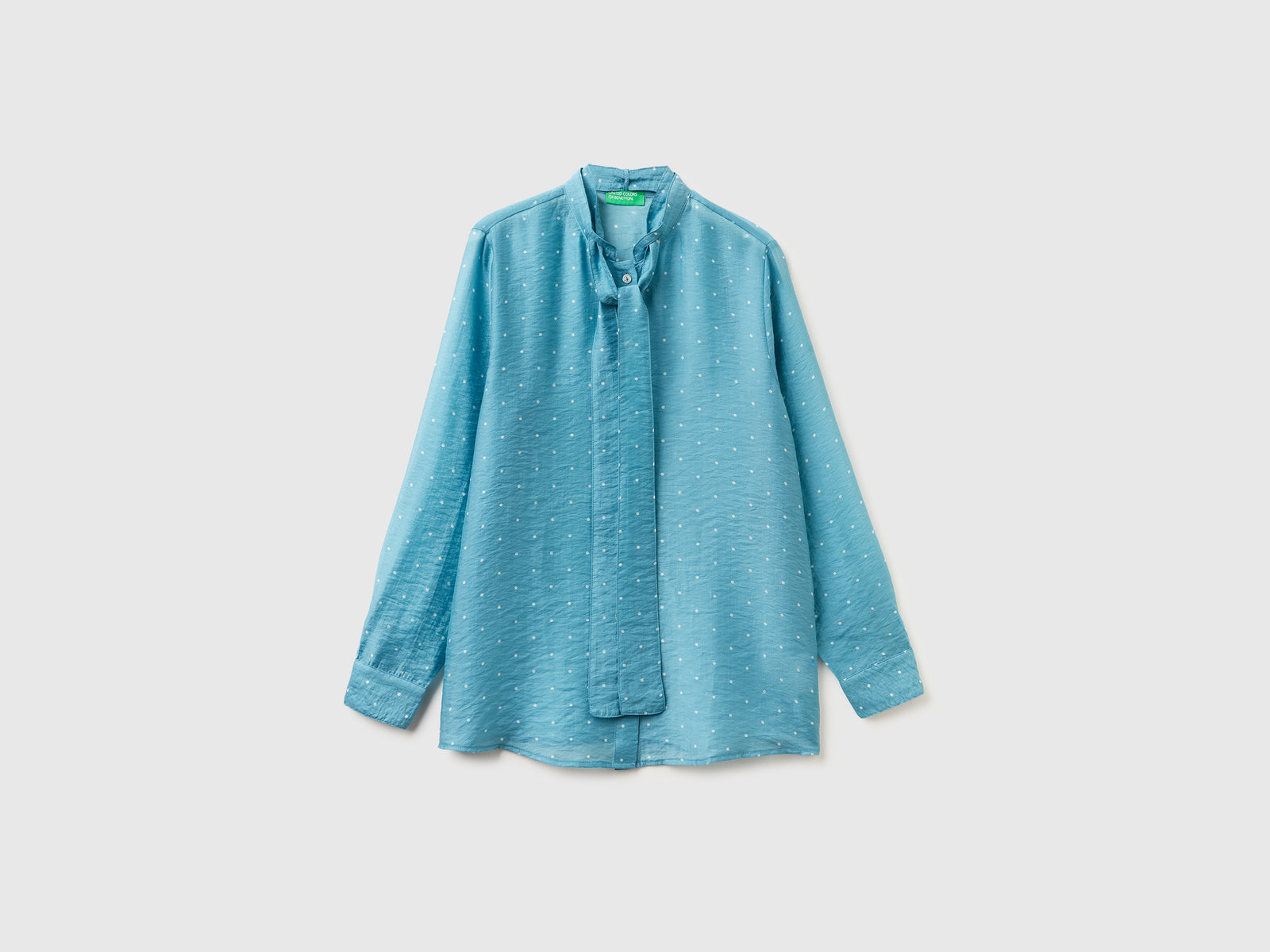 Camisa fluida com micro bolinhas - ucb_image_FS