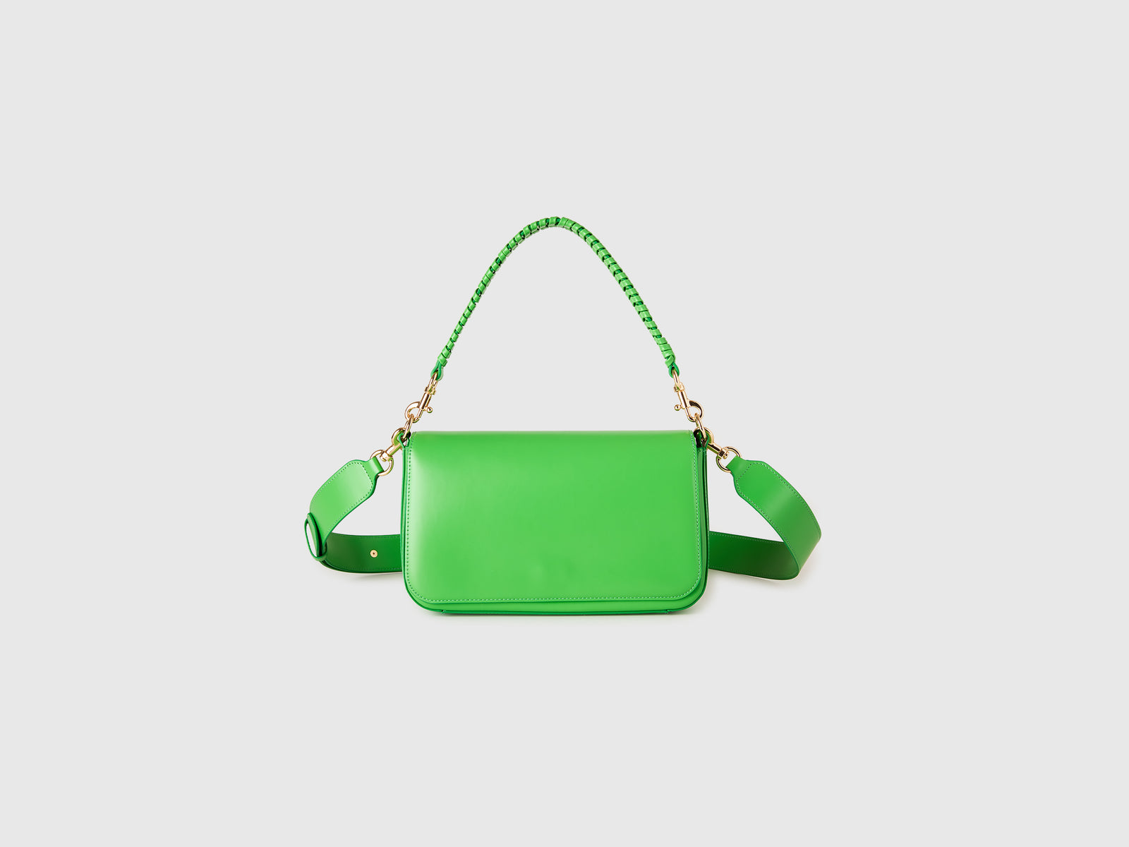 Be Bag verde com alça entrelaçada - ucb_image_FS