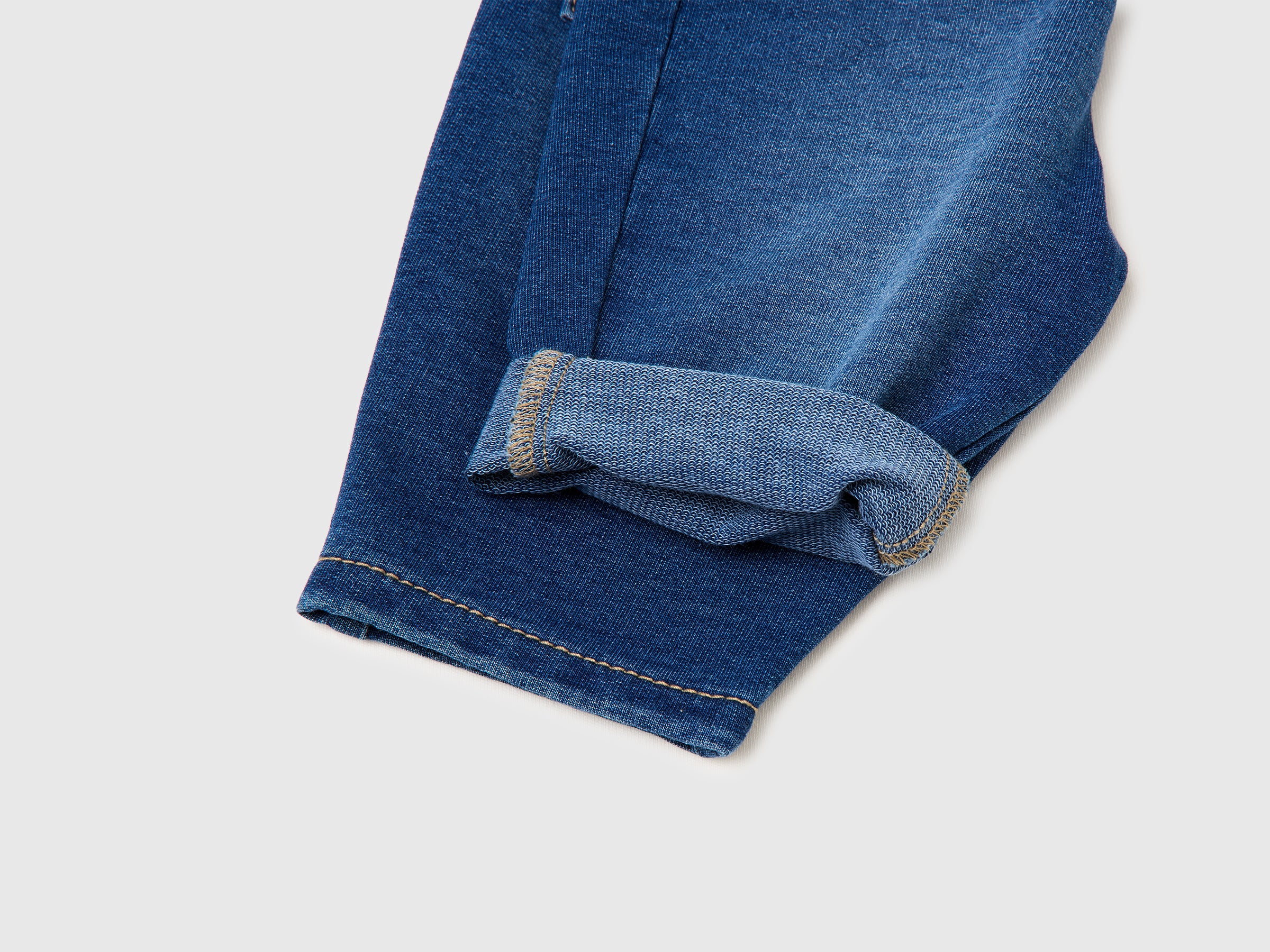 Jeans em felpo efeito denim - ucb_image_DS1