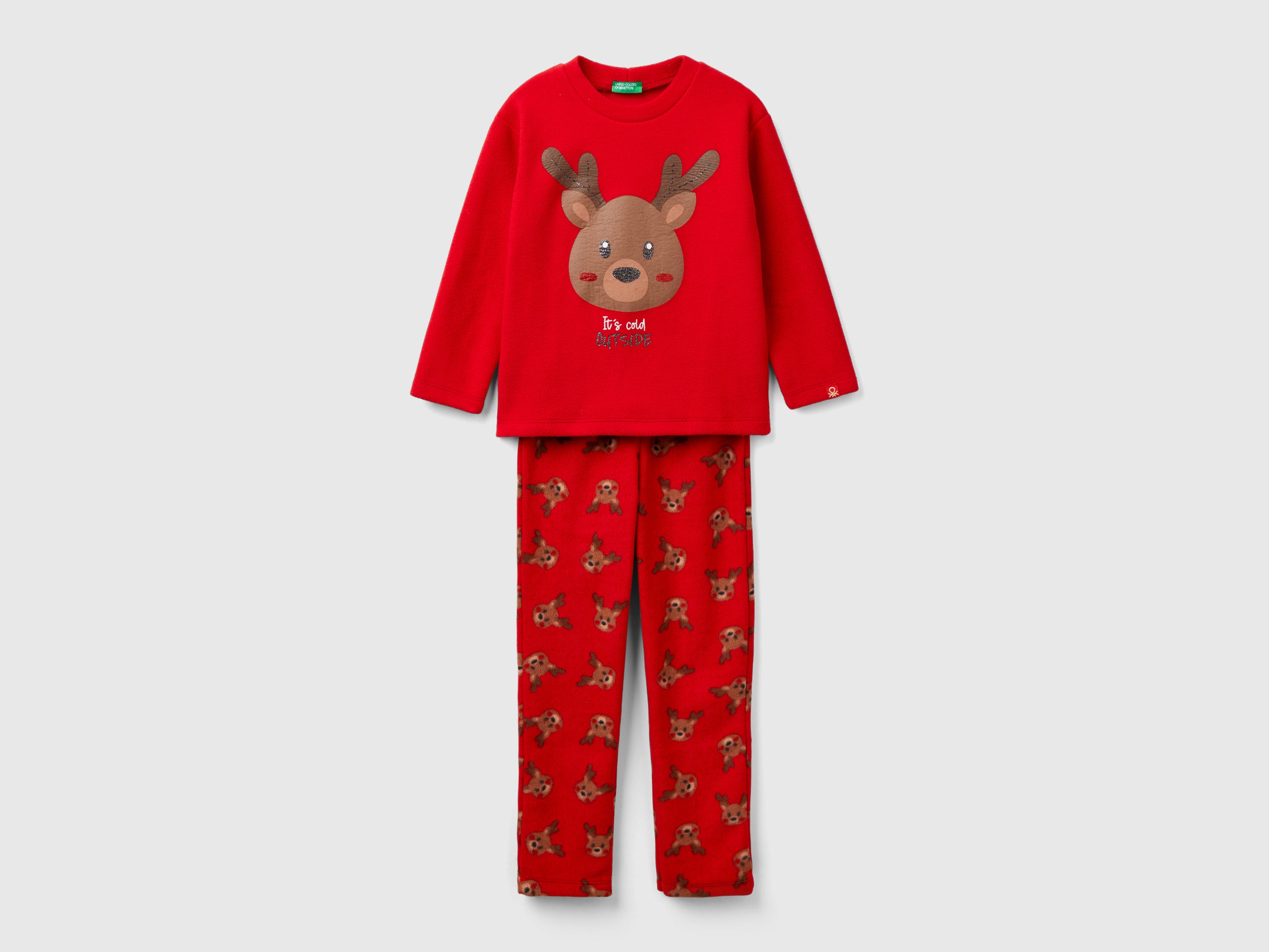Pijama com renas em tecido polar - ucb_image_FS
