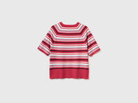 Striped short-sleeved sweater - ucb_image_BS