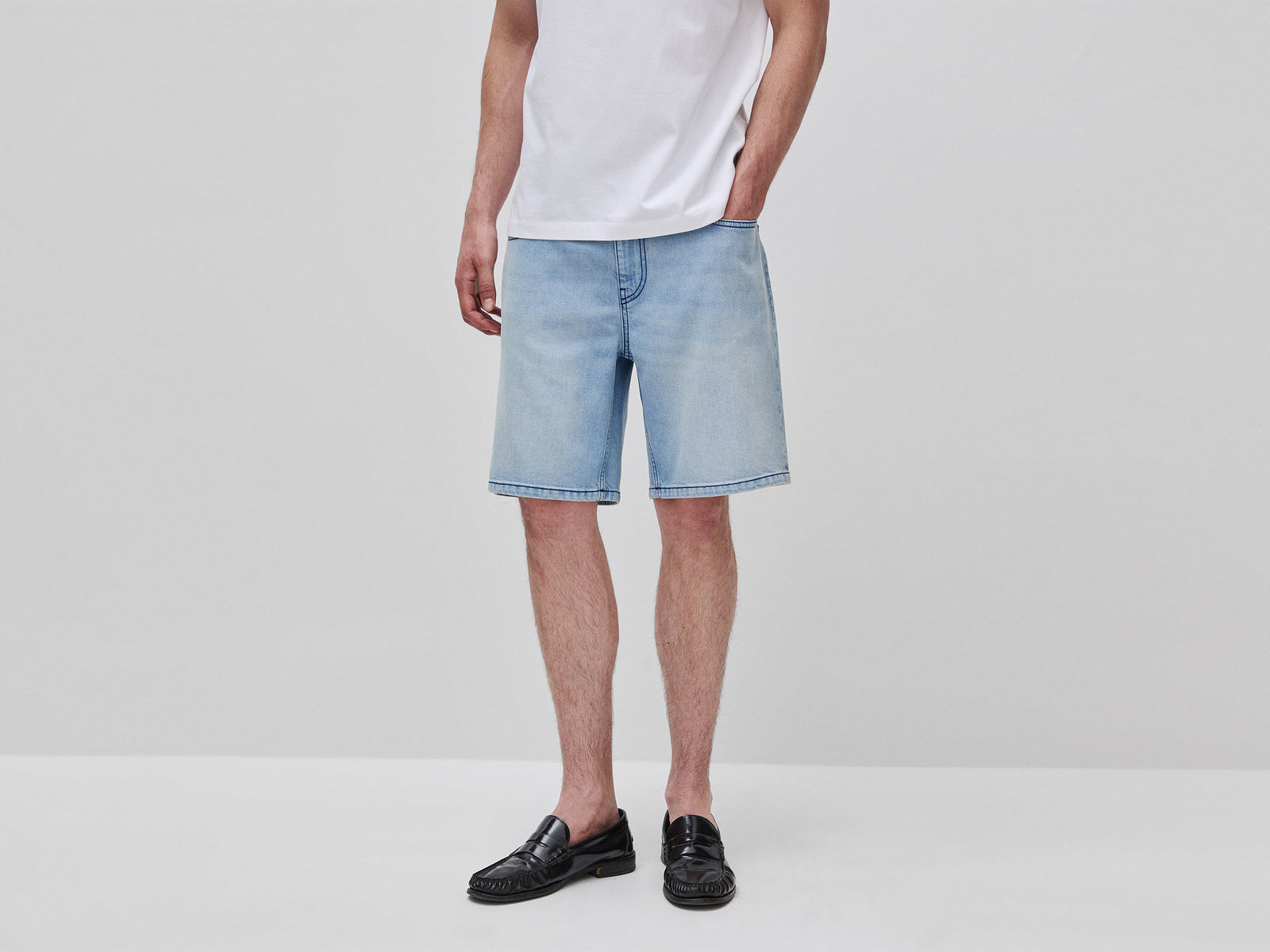 Bermudas de jeans regular fit - ucb_image_F