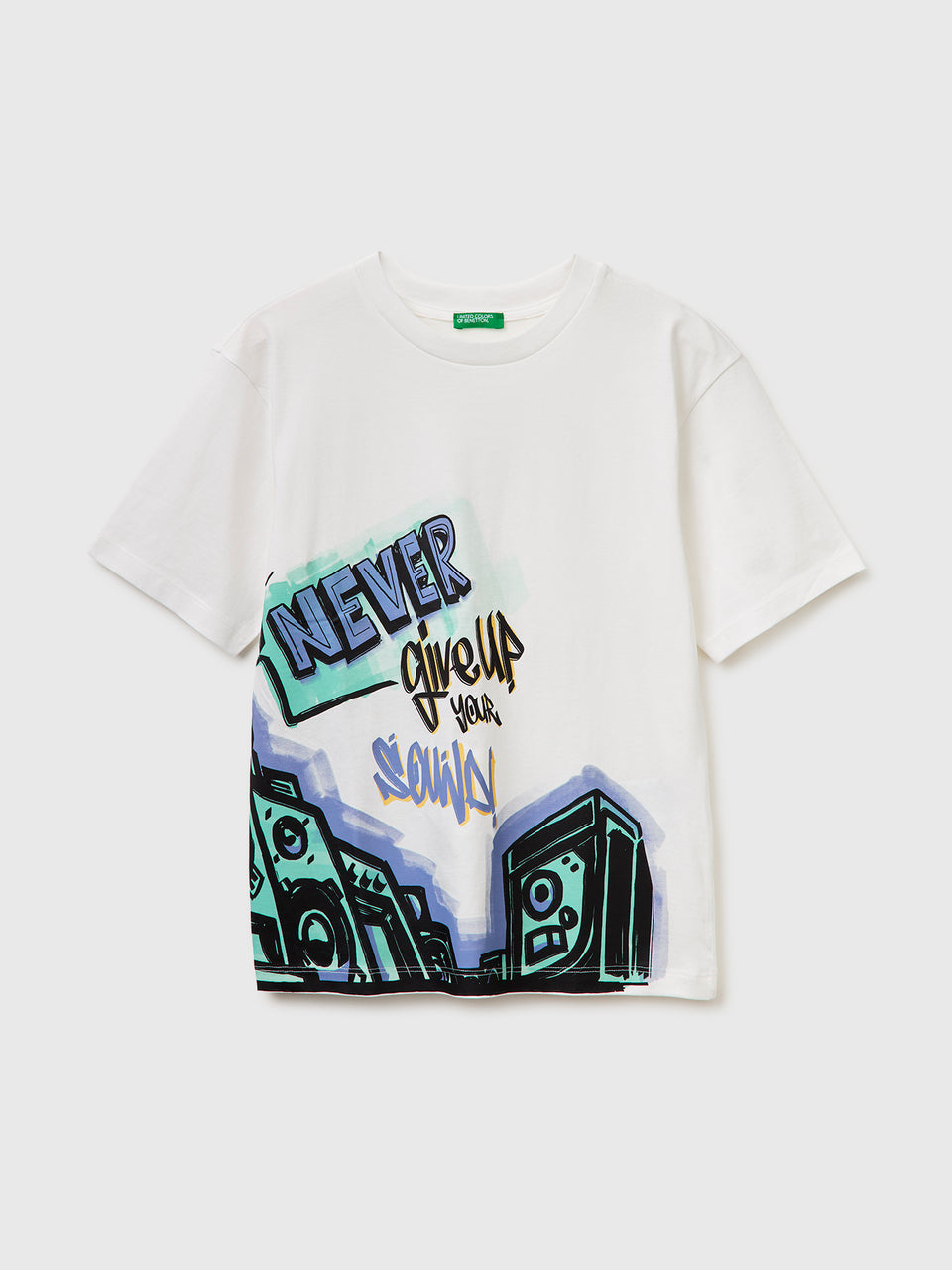 T-shirt com estampa grafite - ucb_image_FS