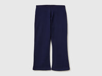 Leggings à boca-de-sino em algodão stretch - ucb_image_BS