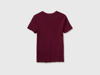 Ribbed V-neck T-shirt - ucb_image_BS