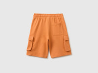 Fleece Bermuda shorts with pockets - ucb_image_BS