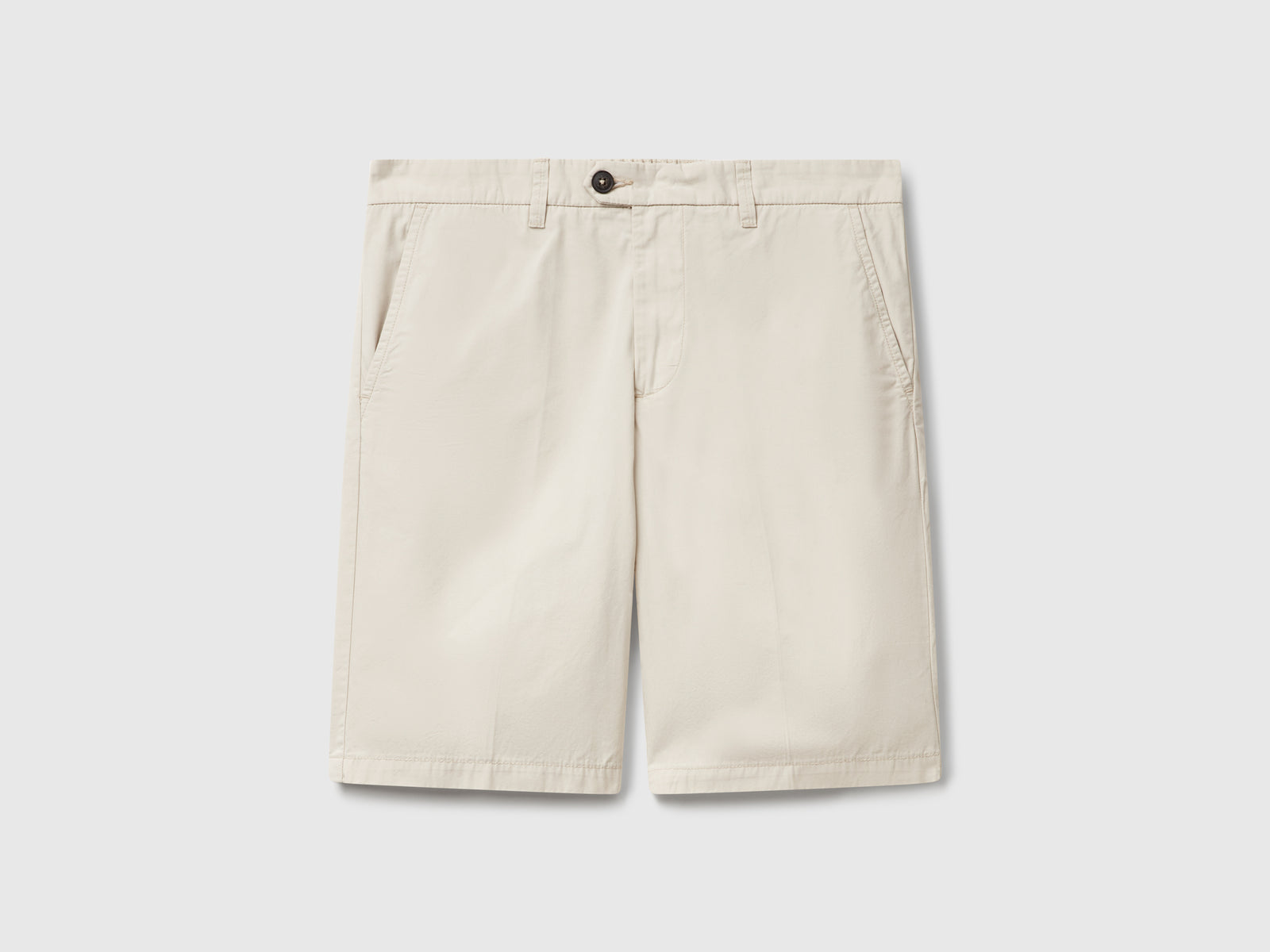 Lightweight cotton chino Bermuda shorts - ucb_image_FS