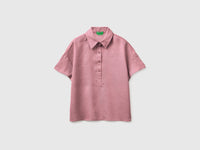 100% linen short-sleeved blouse - ucb_image_FS